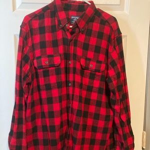 Faded Glory Men’s Button Down Flannel Large